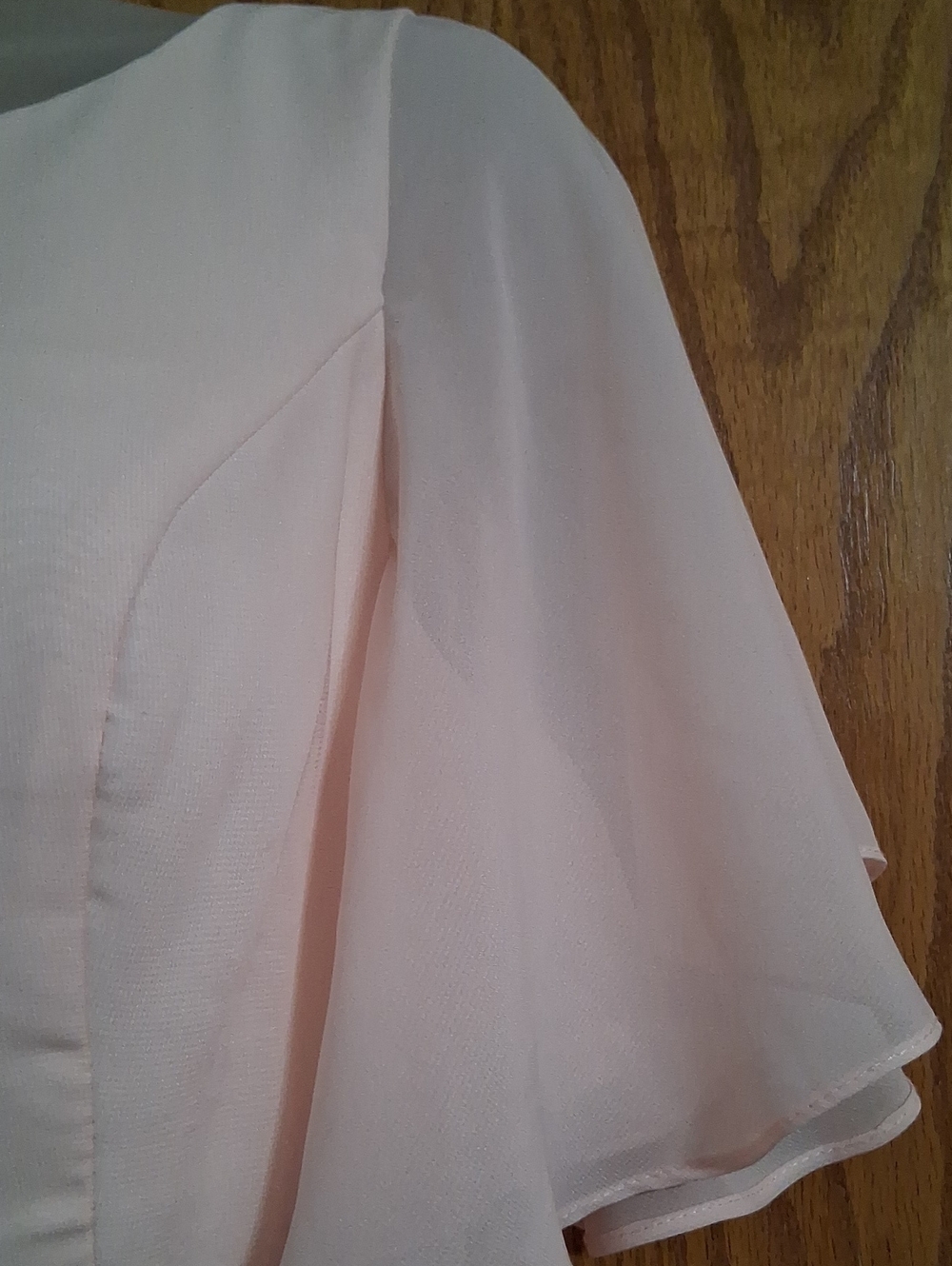 Blush pink special occasion dress, estimated medium - Picture 2 of 10
